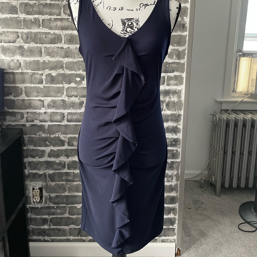 Blue Enfocus Studio Sleeveless Dress Size 6
